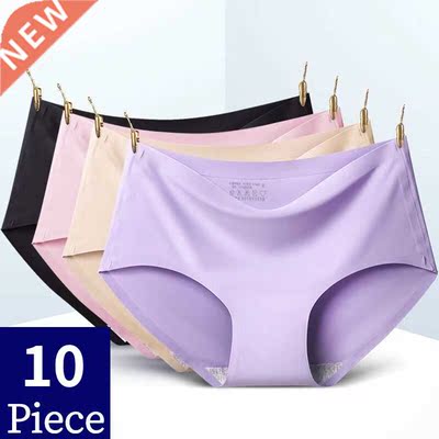 BZEL 10PCS/Set Seamless Women's Panties Breathable Comfortab