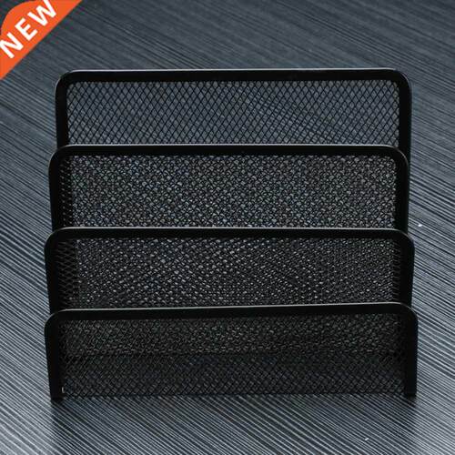 *Metal Mesh Lightweight Office File Holder Multi-functional