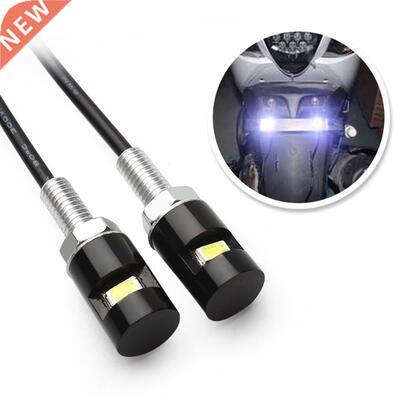2Pcs Car Motorcycle Number License Plate Lights 12V LED 560