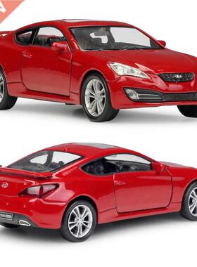 1:6 Hyundai Genesis Coupe 2009 Alloy Car Model Pull Back Di