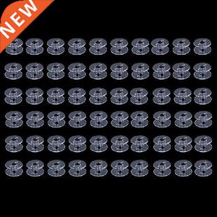 10/50Pcs Sewing Machine Bobbins Plastic Case Storage Box
