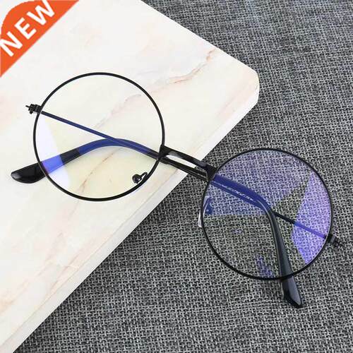 Vintage Round Metal Frame Blue Light Blocking Personality Co