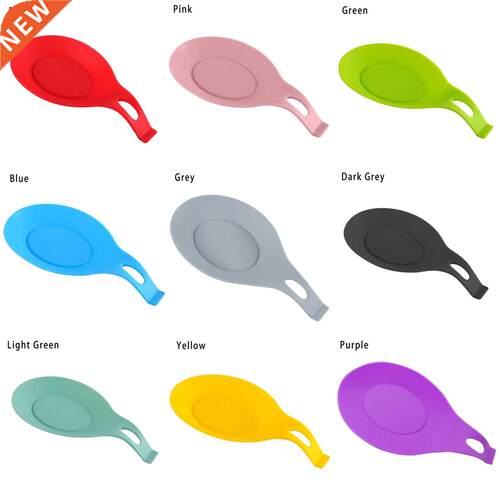 Silicone Insulation Spoon Rest Heat Resistant Placemat Drink