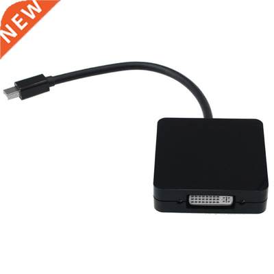 DP Displayport to HDMI DVI VGA Adapter Black for MacBook Air