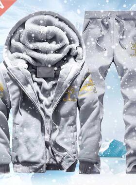 Tracksuit Men Sporting Fleece Thick Hooded Brand-Clothing Ca