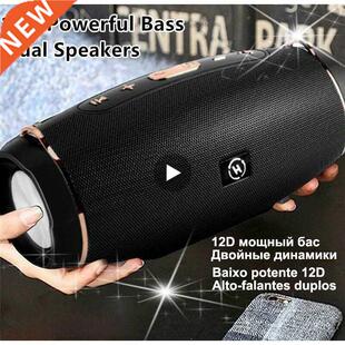 Powerful Subwoofer Portable Radio FM Wireless Caixa De Som B