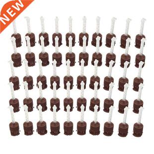 50x Dental Impression Tip Temporary 1: 1 Silicone Rubber, 50