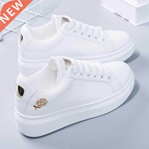 2022 Women Casual Shoes New Spring White Sneakers Breathabl