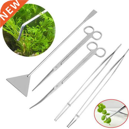1Pc Aquarium Tweezer Scissor Shover Cleaner OR Cleaning Tool