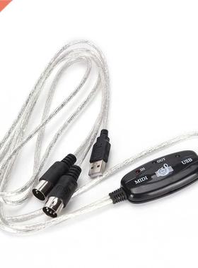 HOT Keyboad to C USB MIDI Cable Convete C to Music Keyb