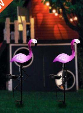 Pack Solar Flamingo Stake Light Lantern Solar Powered