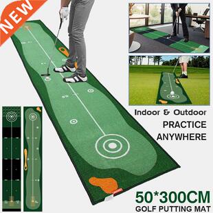 Golf Carpet Putting Mat Thick Smooth Practice Putting Rug Fo
