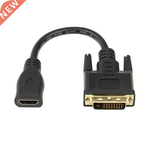 2C HDMI Female to DVI 24+1 Male Adate Cable Convete 1080