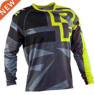Men's Downhll Jerseys RACE FACE Mountan Bke MTB Shrts Of