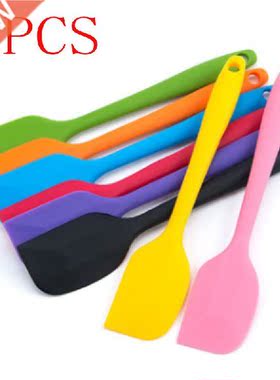 2pcs Kitchen Silicone Cream Butter Cake Spatula Mixing