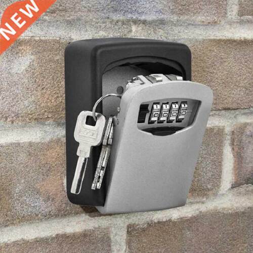 Safe-Box Key-Stoage asswod-Lock Hidden-Keys 4-Digit-Combi