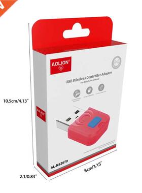 USB Wireless Controller apter Gamep Receiver Support Joy