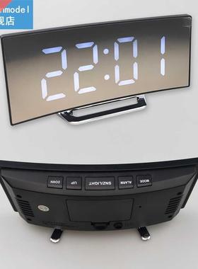 Digital Alarm Clock Table Home Decor Calendar USB Powered LE