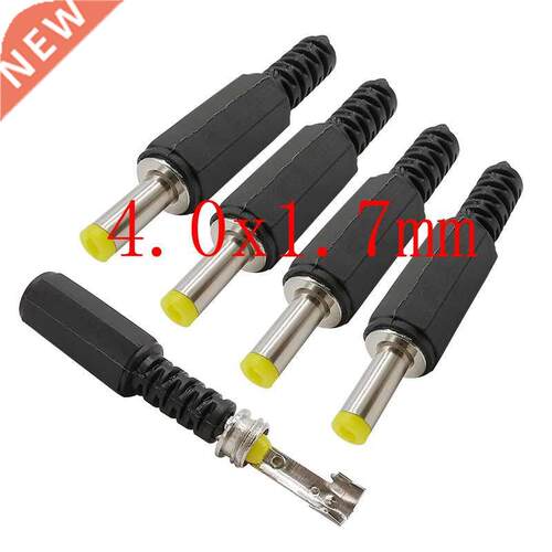 20/10/5Pcs 4.0x1.7mm 4.0*1.7mm DC Power Male Plug Jack  W