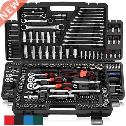 46pcs Tool Sets Car Repair Tool Kit Wrench Set Head Ratchet