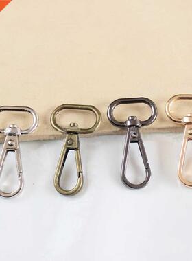 5pcs 4 Sizes Metal Swivel Trigger Lobster Clasp Snap Hook Ke