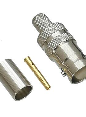 10Pcs Connector BNC Female jack Crimp For RG8X RG-8X LMR240