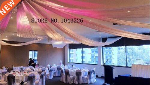 Wedding party roof canopy drapery decoration ceiling