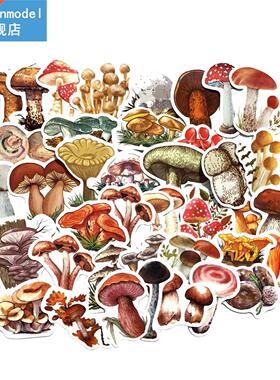 40pcs Funny Classic Toy Multifunctional PVC Waterproof Mushr