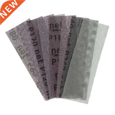 12PCS 198X70mm Mesh Abrasive Dust-Free Sanding Strips Anti-B