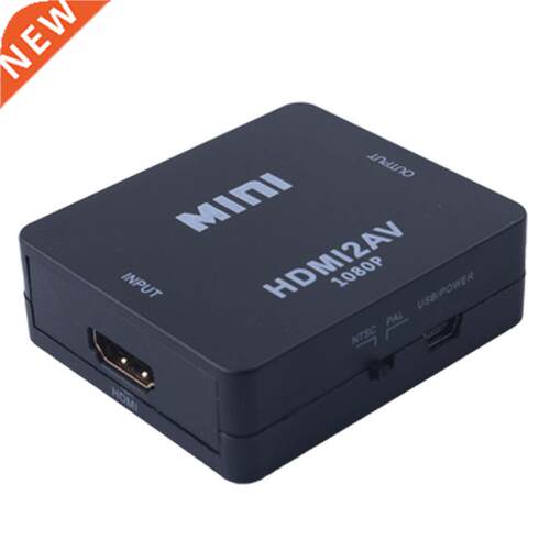 2019 HDMI to AV/RCA CVBS Adapter 1080P Video Converter HDMI2