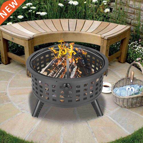 Outdoor Brazier Fireplace Fire Pit Burner for Camping Hiking