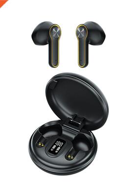 Wireless Earphone Bluetooth-compatible 5.0 Headsets LED Disp
