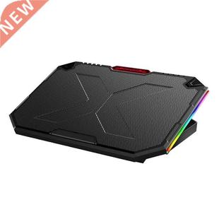 RGB Laptop Cooler 12-17 Inch 5 Fan Gaming Laptop Cooling Pad
