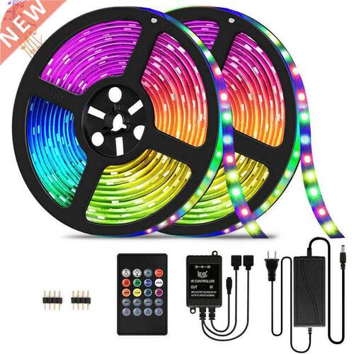 DC12V 10M 32.8ft 2835 300led RGB Music Sync Color Changing