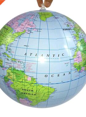 Earth Map Teach Education Geography Toy Map Balloon Beach Ba