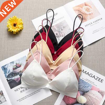 DeRuiLaDy Seamless Soft Bras for Women Underwear Thin Strap
