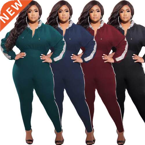 Xl-5xl Plus size Autumn/Winter Lady African Fashion Suit大码