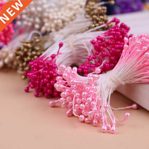 300pcs Multi colors Pearl Stamen Sugar Handmade Artificial F
