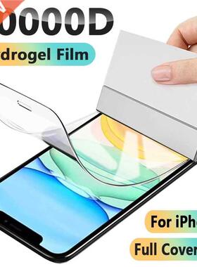 Hydrogel Film for iPhone 11 12 Pro XR X XS Mx Screen Protec