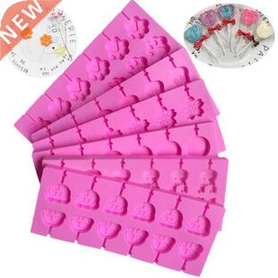 Silicone Food Grade Chocolate Lollipop Molds Without Rod