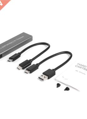 Aluminum M.2 NVME and SATA NGFF Enclosure Dual Protocol Gen