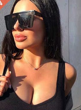 New Fashion Luxury Brand Square Sunglasses Women Vintage Ove