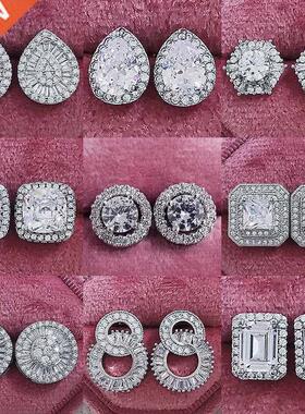 2022 Fshion rendy Butterfly Silver Color Koren Stud Errin