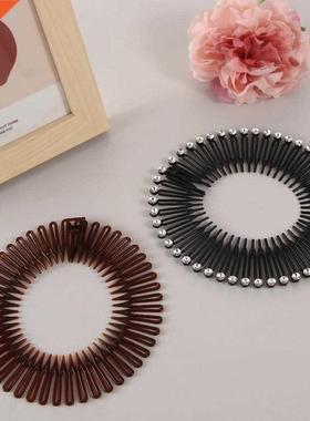 1PC Banana Lazy Hair Combs Clip Stchable Hairclip Hair Band