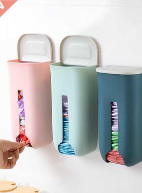 New home life wall hanging kitchen garbage bag storage rack