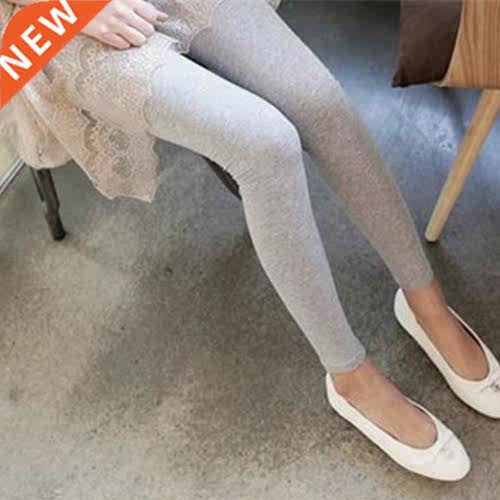 Women Leggings Stretch Modal Cotton High Waist Comfortable E