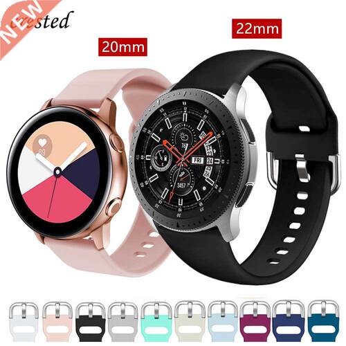 20/22mm band For Samsung Galaxy watch 3 45mm/46mm/42mm/Acti