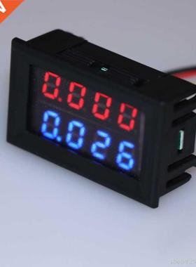 DC Voltmeter Ammeter DC 100V 10A Voltage Current Meter Power