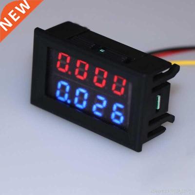 DC Voltmeter Ammeter DC 100V 10A Voltage Current Meter Power