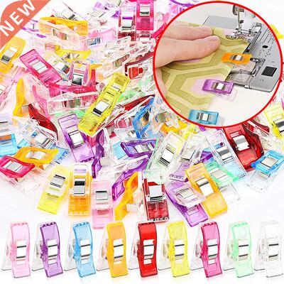 20/50Pcs Multipurpose Sewing Clips Colorful Binding Clips Pl